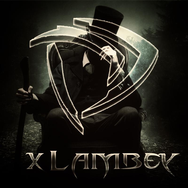 yoSticky_'s tweet image. Dark themed logo for xLambey #DoctorRising #GFX