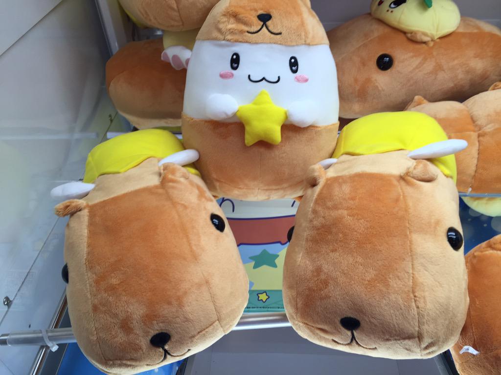 Uzivatel タイトーステーション 仙台ベガロポリス店 Na Twitteru プライズ カピバラさん パズドラのコラボぬいぐるみ登場です O たまドラがカピバラに カピバラさんがたまドラに変身です O とてもキュートなぬいぐるみです パズドラ カピバラさん
