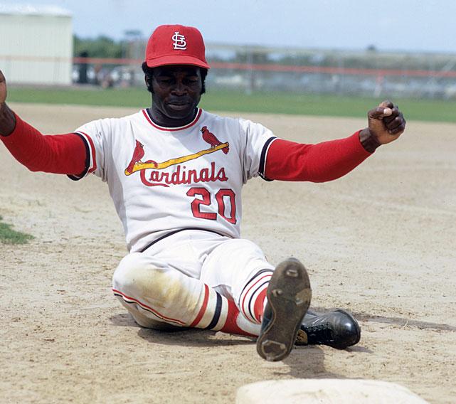 Happy Birthday to Lou Brock, who turns 76 today! 