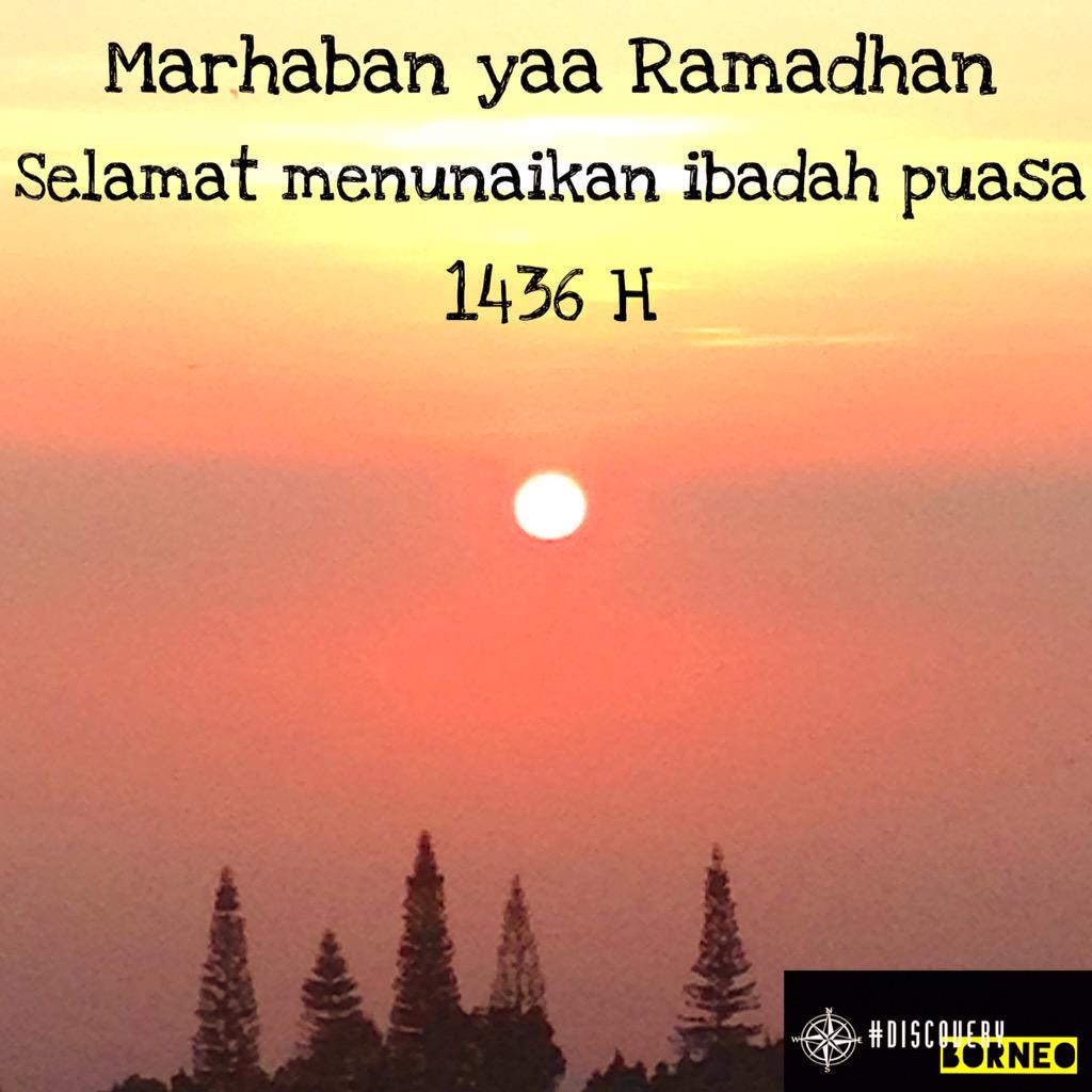 Selamat menunaikan ibadaha puasa 1436 H. Semoga ibadah kita di terima &amp; mendapatkan ridho Allah SWT.