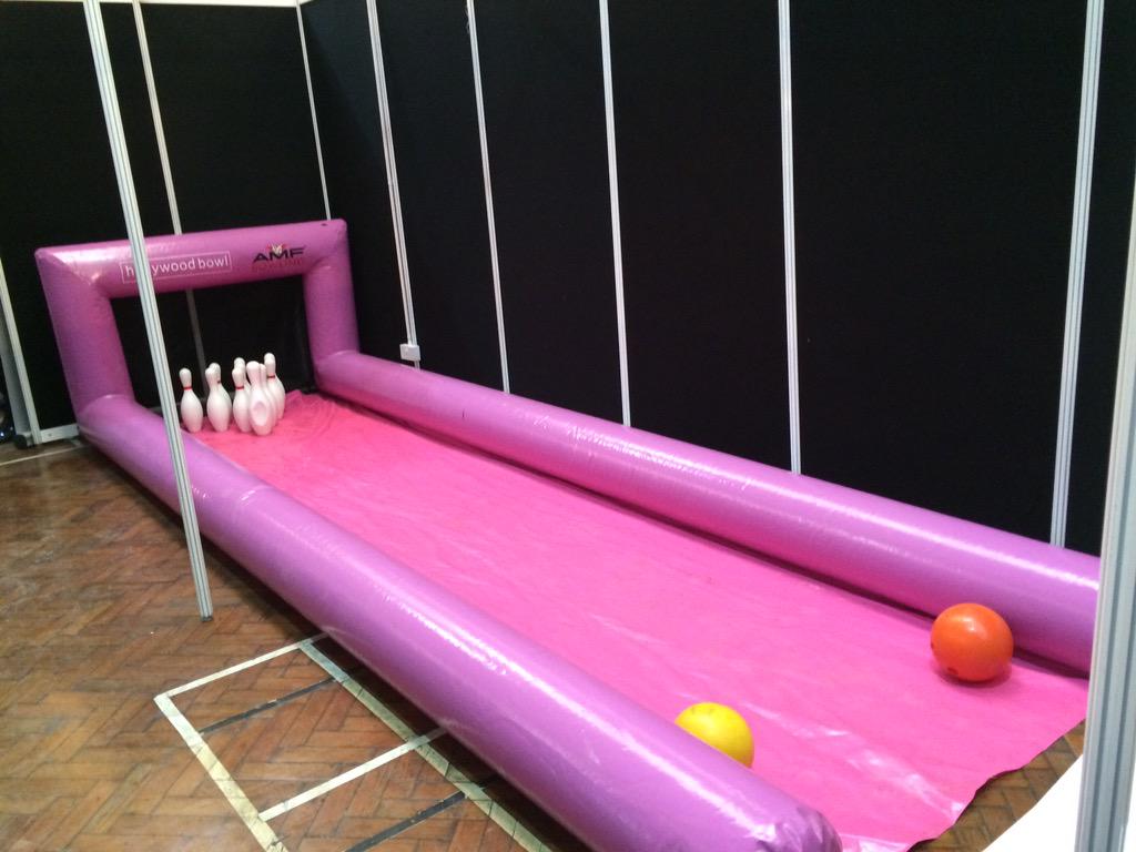 Come and see us today at the #BestOfBury business fair for some free bowling and tasty treats! #LoveBowling