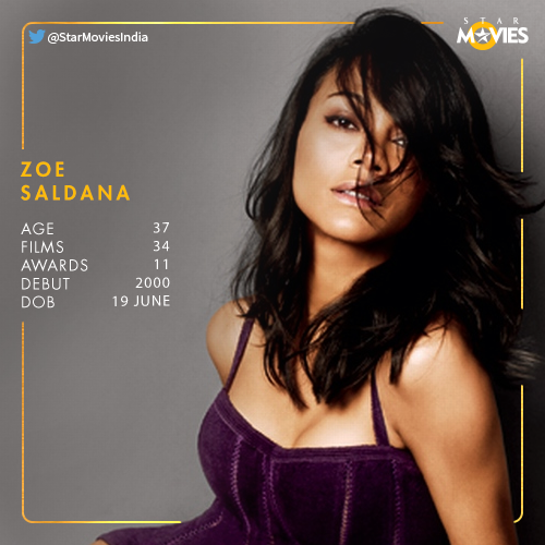 Wishing Zoe Saldana a very Happy Birthday.
Here\s hoping the party is out of this galaxy! 