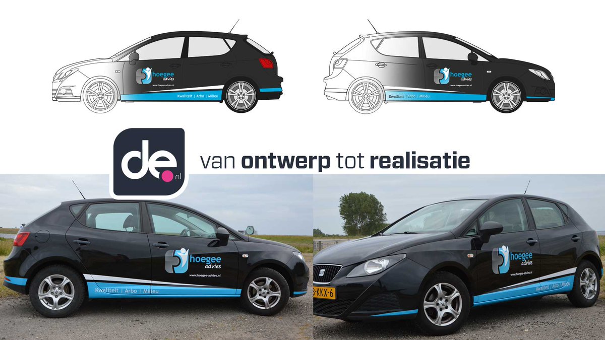 <a href="/DesignEditie/">DesignEditie</a> heeft voor <a href="/HoegeeAdvies/">Hoegee Advies</a> na de huisstijl ook de autobestickering verzorgd. Kom je hem tegen...toeteren!