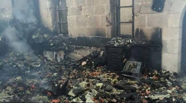 Tierra Santa: Incendian iglesia católica en el lugar donde Cristo multiplicó los panes. CHxFbCZWIAE26wZ
