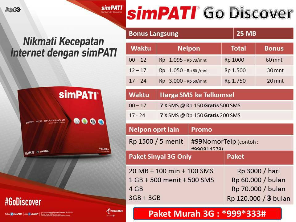 MasUdjo's tweet photo. Untuk kamu pengguna simPATI http://t.co/yFa6lfevQb