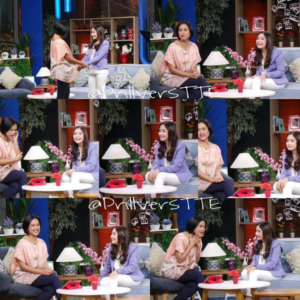 ofcprllvrsMKS's tweet photo. @PrillyBie at @SarahSechan_NET !!! Bening nyaaa ii😍😍❤❤ #PRILLYatSarahSechanNET http://t.co/mblFvKk0rj