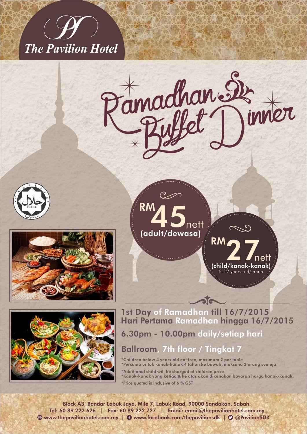 Buffet ramadhan hotel