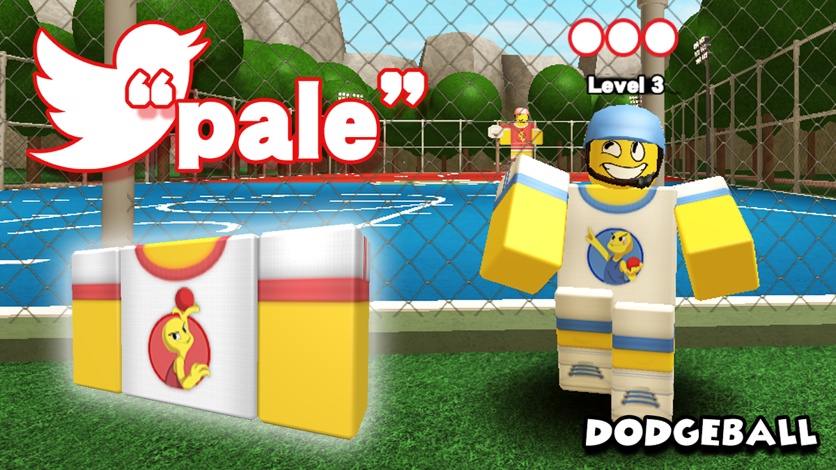 Alexnewtron On Twitter Enter Twitter Code Pale In Roblox Dodgeball For This Limited Time White Shirt D Http T Co Korupfaf15 Http T Co Utjahdc9iv - dodgeball on roblox twitter codes