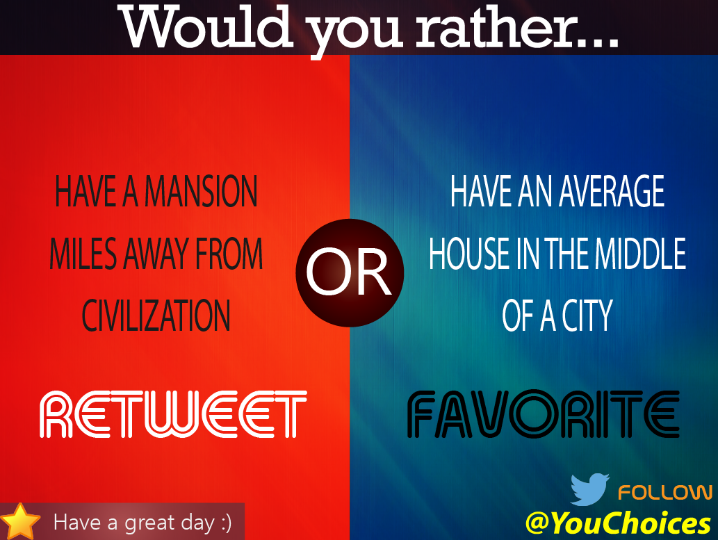 YouChoices's tweet photo. Mansion or house? http://t.co/BHxlFNHHrz