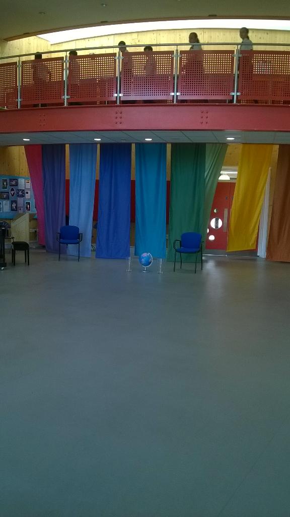 Preparing for the assembly at <a href="/ourladystjoseph/">Our Lady St Joseph</a> to welcome the new #encyclical.
