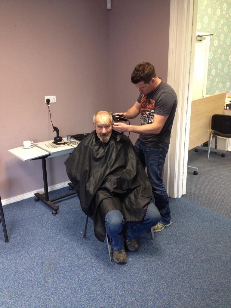 Men's health fair in the shed today: health checks, barber &amp; complimentary therapy on offer #MensHealthWeek <a href="/amhNI/">Action Mental Health</a>
