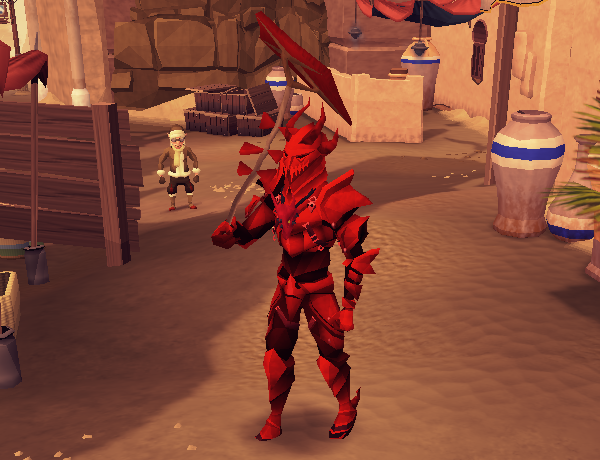 JagexNexus's tweet photo. Just noticed that the Dragon Trinkets complement my outfit...Only a dragon cape required now! #fulldragon http://t.co/Ly3z8Tkeib