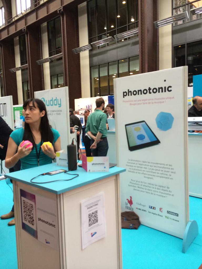 phtc's tweet photo. Phonotonic en direct du #ConnectDay  @phtc #iot http://t.co/5osRjLvYMg