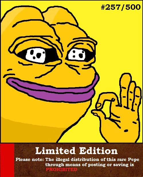 pizza_tip's tweet image. Dint tell govment about rare Pepe