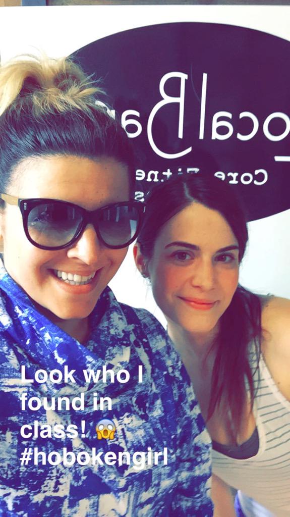 TPineroStyle's tweet photo. When you spot your boo on a 🚲 in class @LocalBarre @WheelhausBike @HobokenGirlBlog great ride this a.m! 🙌 http://t.co/eYO91oSJSY