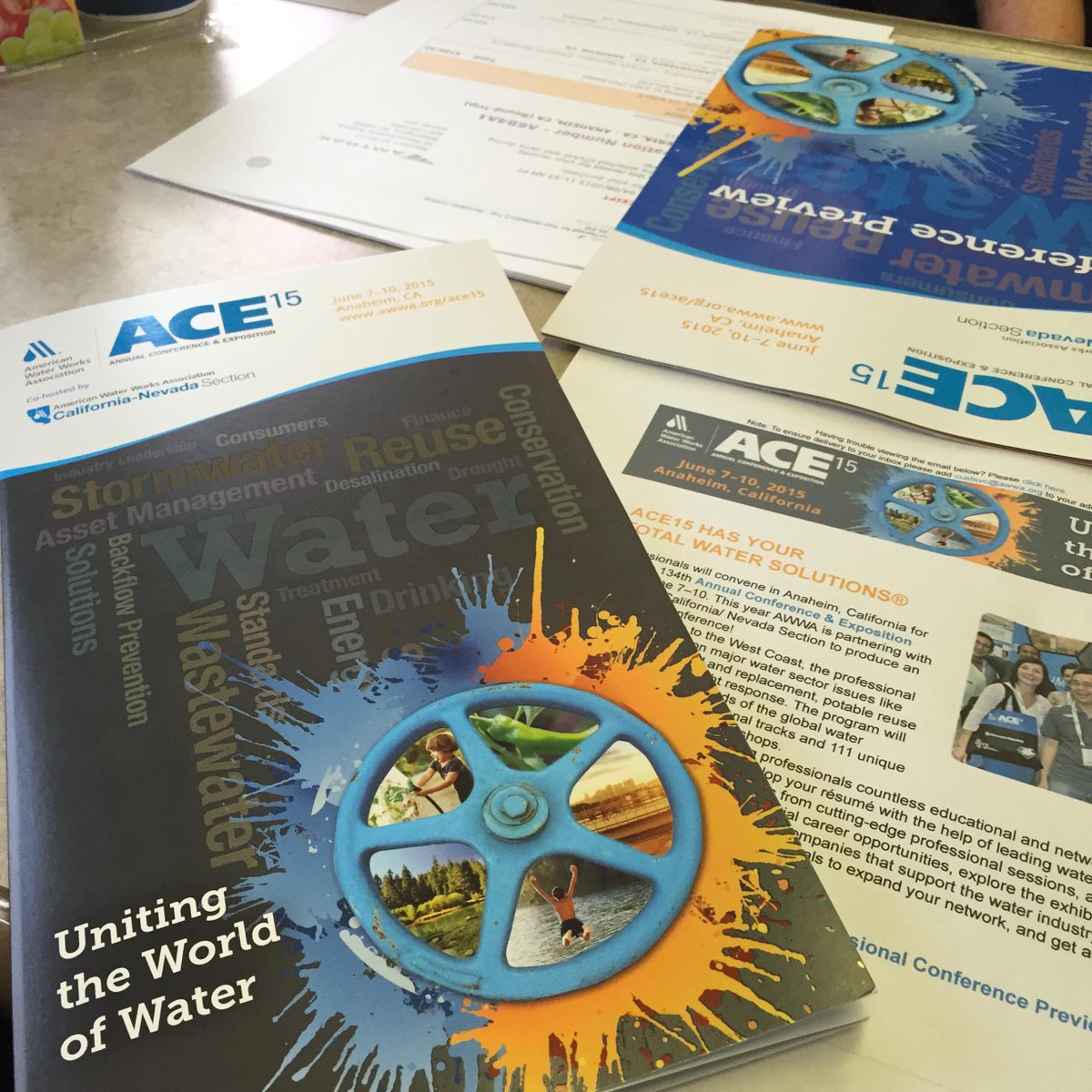 VCwaterscience's tweet photo. VC students attend ACE15: AWWA Annual Water Conference and Expo https://t.co/vrqF9GyzYm http://t.co/R3PsO9r5ld