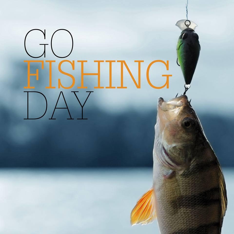 We think you deserve to take the rest of the day off and go fishing! Who's down for that? Happy #NationalGoFishingDay