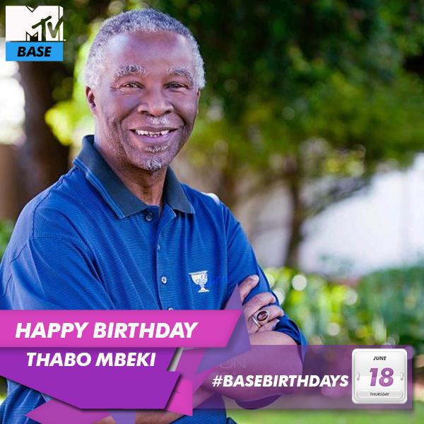 Happy Birthday to our former President. Ntate Thabo Mbeki. 