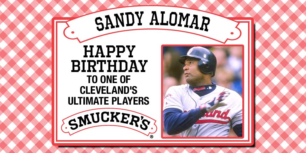 To help us and wish Sandy Alomar a happy birthday! 