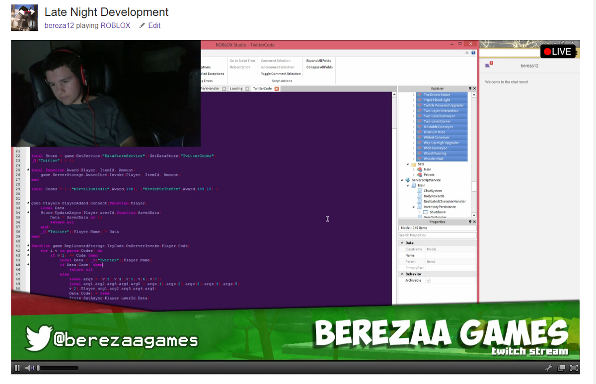 Berezaa Games Twitter Codes 2pgft