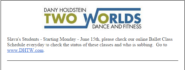 Better late than never! Update: