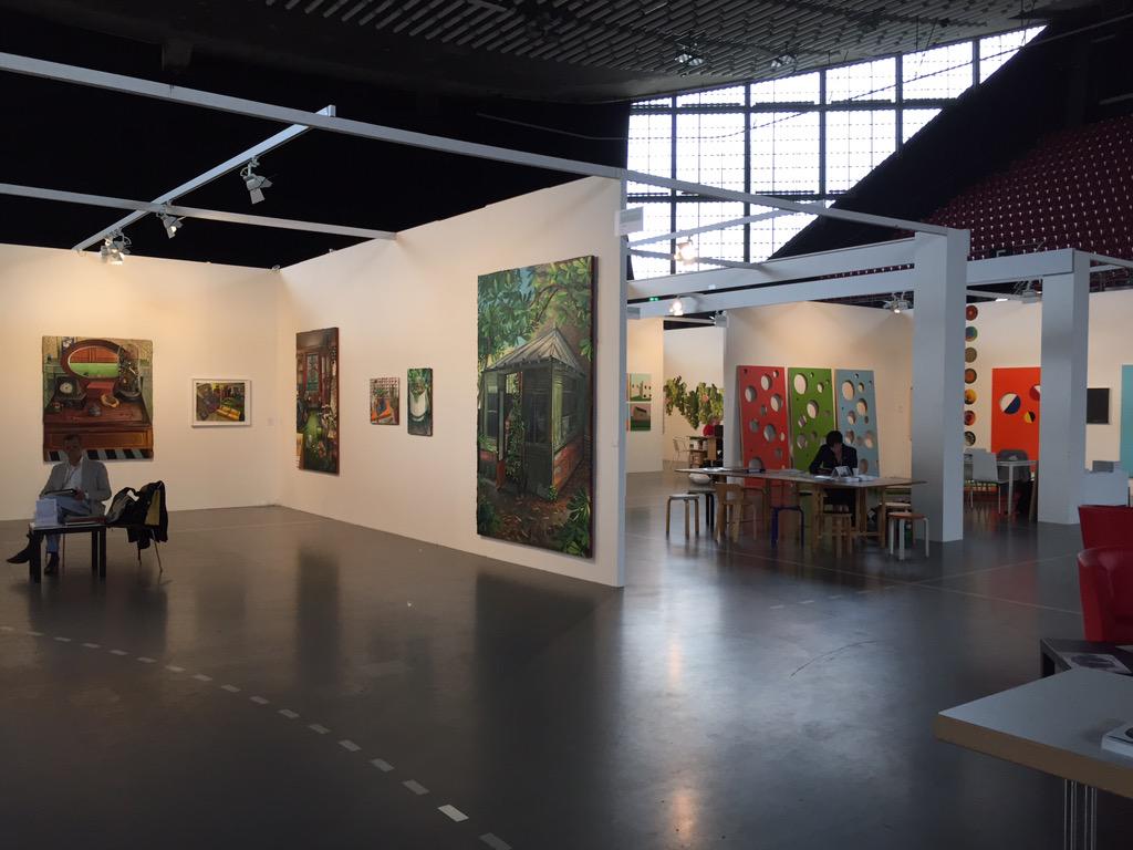 artribune's tweet photo. Passaggio alla fiera #TheSoloProject, una delle tante collaterali di #artbasel http://t.co/bNUrfatAjk