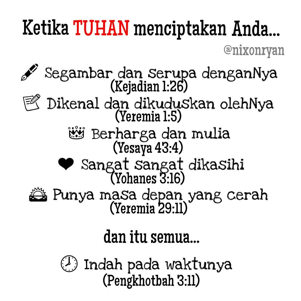 Ketika TUHAN menciptakan Anda... 😊