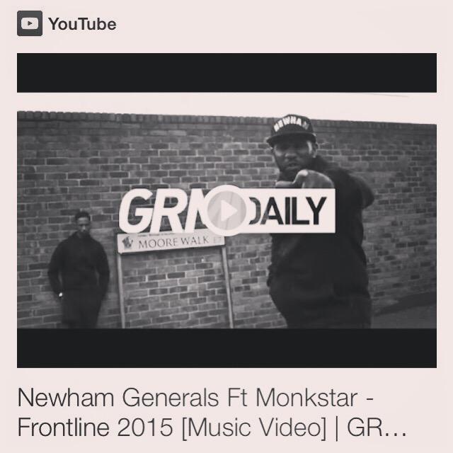 Studio1SS's tweet image. Video out now! @GRMDAILY @NewhamGenerals #grime #video #newhamgenerals #monkstar