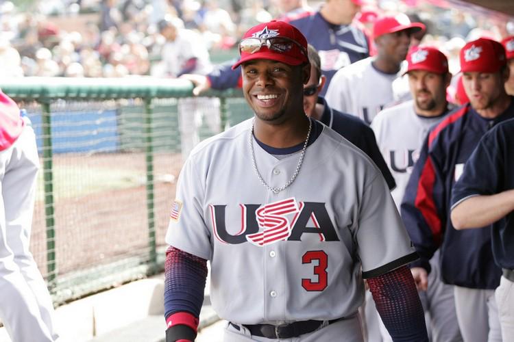 Usa Baseball Pa Twitter Ken Griffey Jr Played For Teamusa In The 06 World Baseball Classic Tbt Http T Co Dta8hp5bcj Twitter