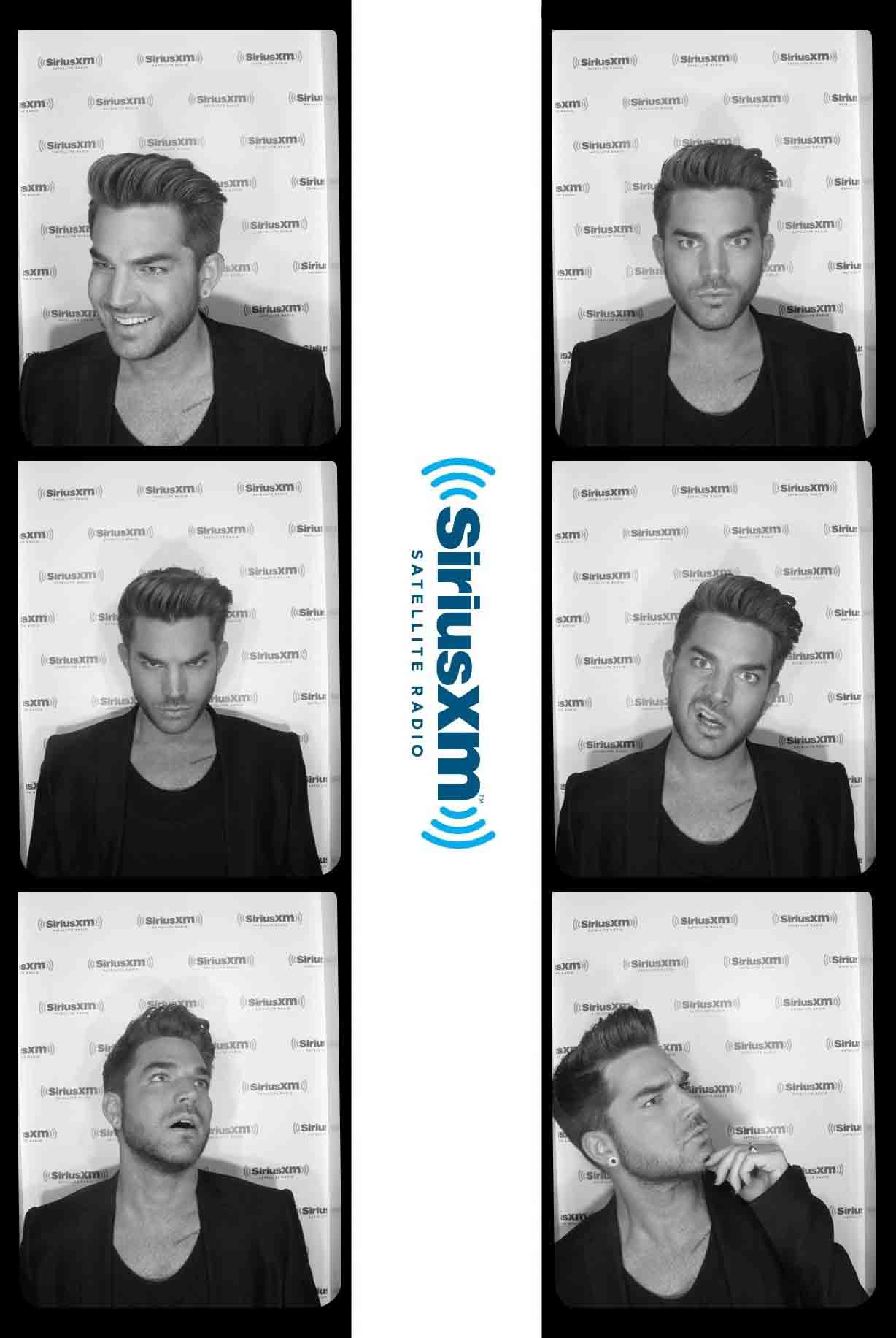 SiriusXM on Twitter "Spotted in our photo booth adamlambert! 📷 http