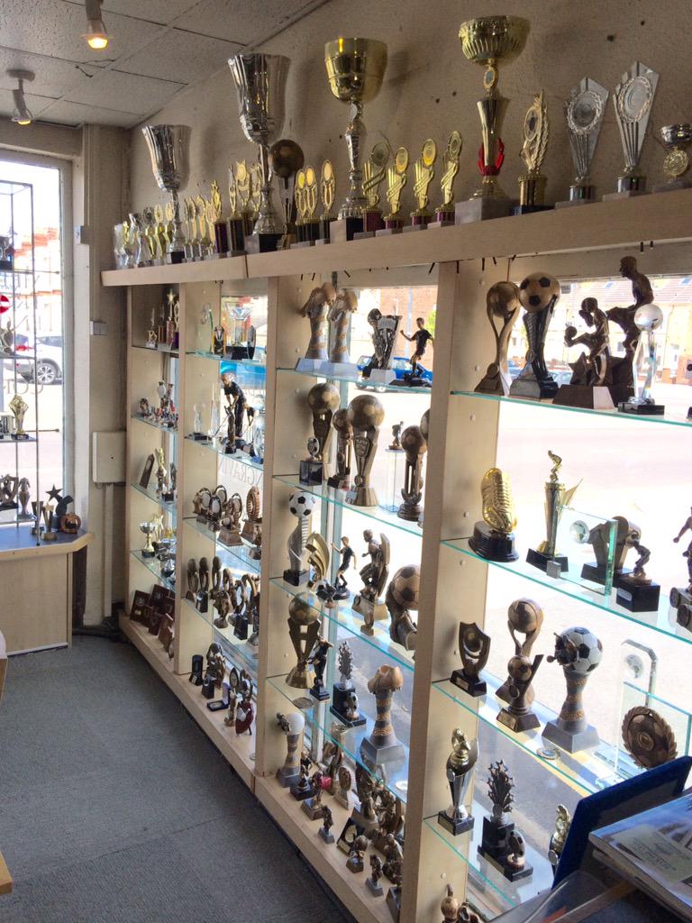 Just some of the trophies available in our store! Call in or contact us for brochures!