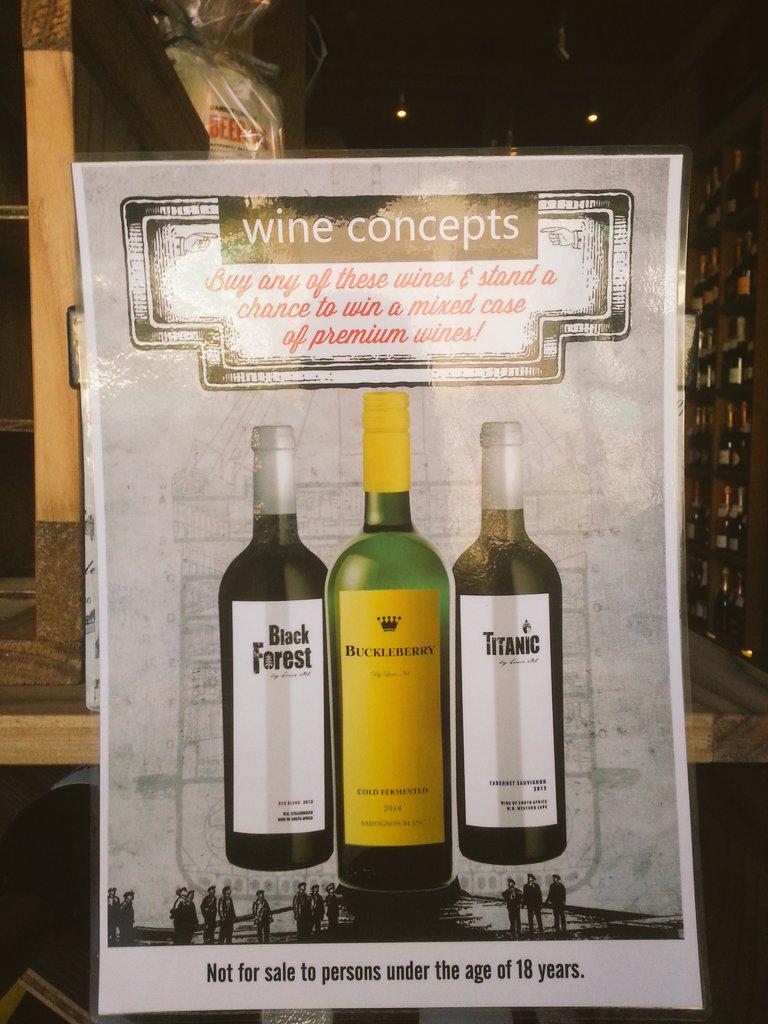 Come through and test your luck <a href="/wineconceptsSA/">Wine Concepts</a>