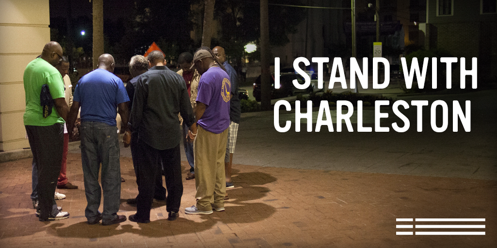Everytown's tweet photo. We send our thoughts and prayers to the Charleston and AME communities today. 

#CharlestonShooting http://t.co/d3kjePP4Sl