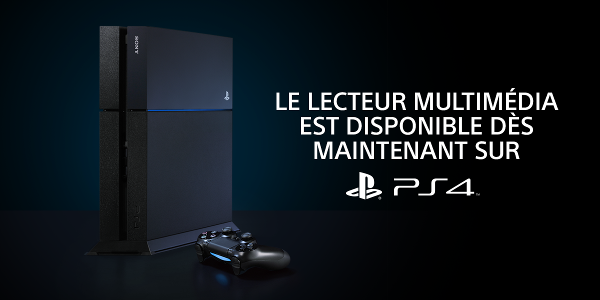 PlayStation France on X: Le Lecteur multimédia est dispo sur #PS4 ! La  liste des formats de fichiers supportés ici :    / X