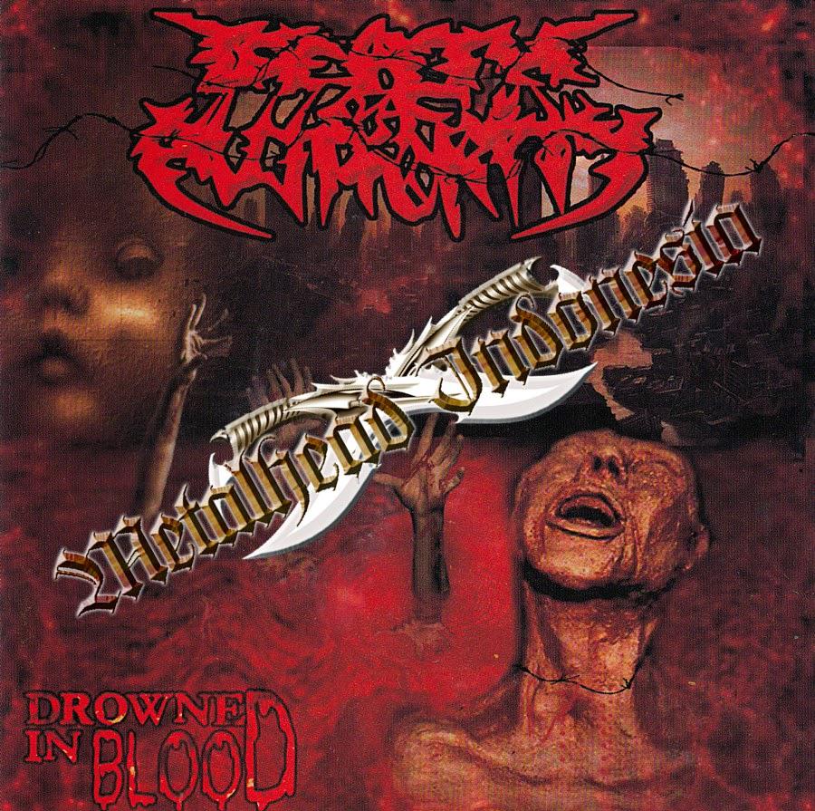@1042mstrifm <a href="/DOAGrind/">Death Of Authority</a> album 1 tahun 2011 berjudul drowned in blood #rocknite