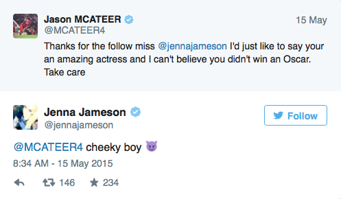 Happy Birthday to Jason McAteer! Remember when he got an early present off Jenna Jamison?  