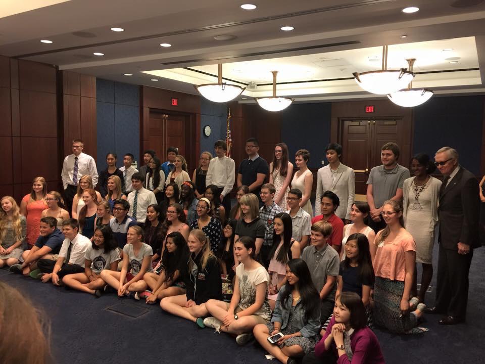 NHD in Nevada meets with Dem. Nevada Senator <a href="/SenatorReid/">Senator Harry Reid</a> #NHD2015 #NHDinNV