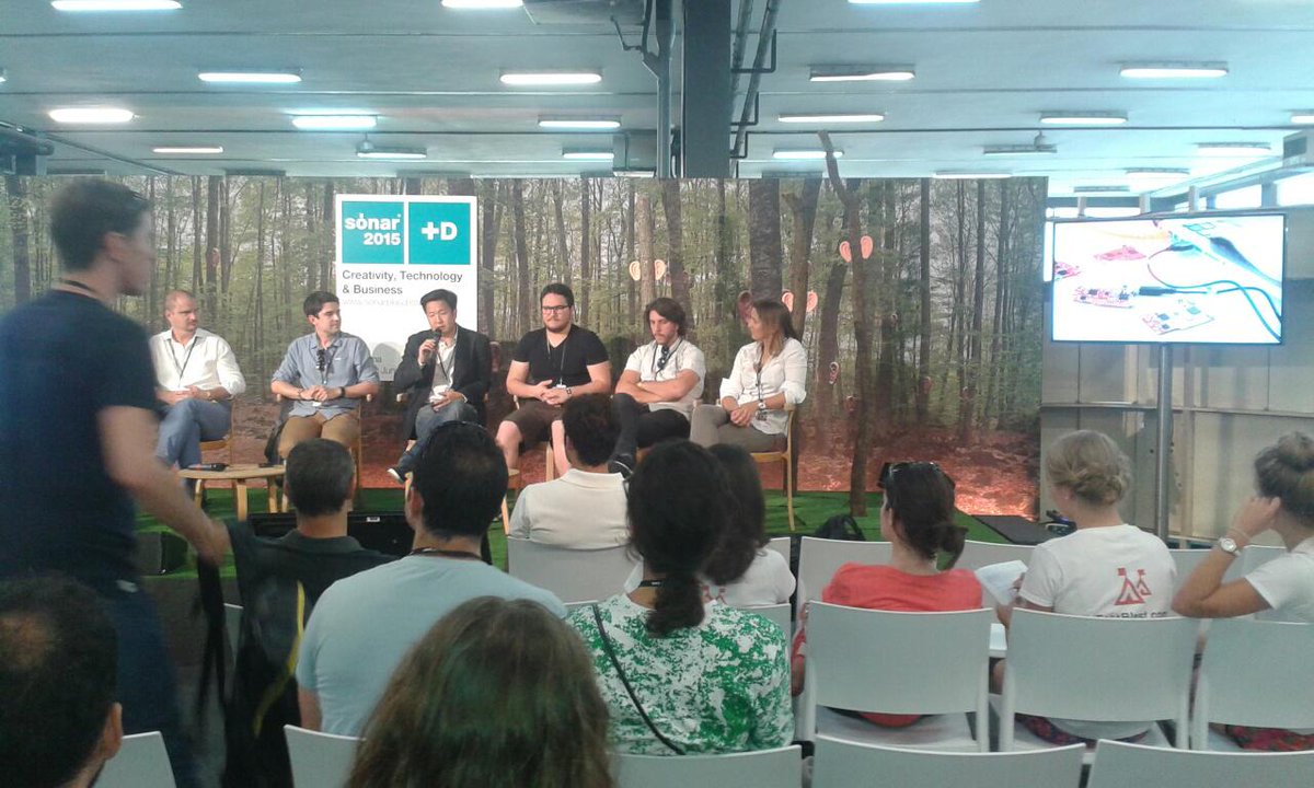 IMPACT_acc's tweet photo. Glad to part of this crowd @sonarplusd ! @sebmuller @smartportapp @leesimon @barcelonactiva @zolertia @hiPolygon http://t.co/oJMUj62IOf