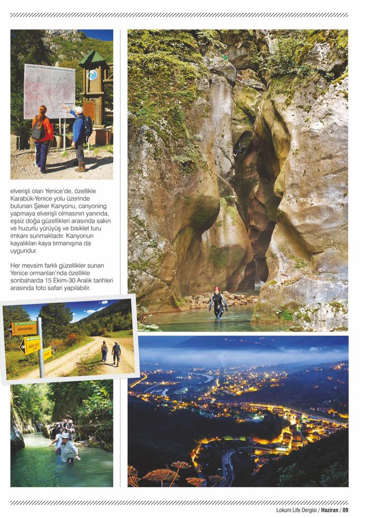yenicekaymakam's tweet photo. Lokum Life Dergisi Haziran sayısında Yenice'mize yer verdi. @berkankurtucu @oguzcemmurat @KarabukValiligi http://t.co/zcEZf6nADV