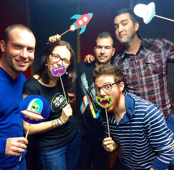 En <a href="/LaMega107/">La Mega 107.3 FM</a> ,#Estereopop con <a href="/RoccoPirillo/">Rocco Pirillo</a> y <a href="/YulyMarrero1/">Yuly Marrero</a> Promocionando la Fiesta de la musica <a href="/fiestamusicave/">FiestadelaMusicaVe</a>