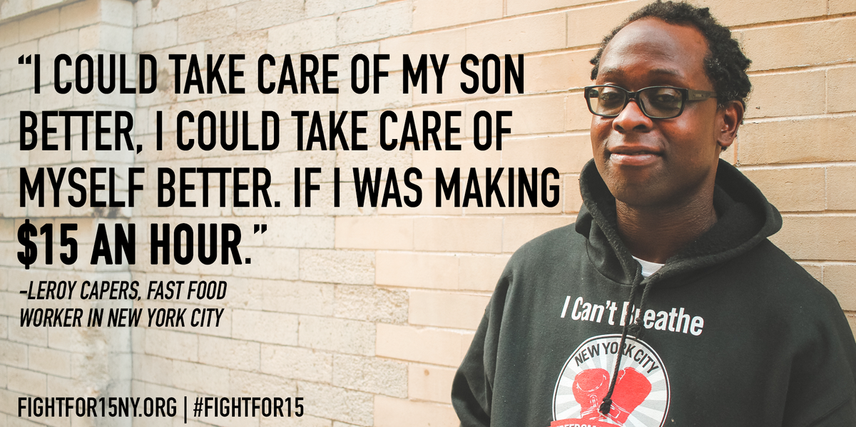 RaiseUptheSouth's tweet photo. Why $15 matters for fast-food workers. Follow @FastFoodForward at the Long Island wage board hearing! #FightFor15 http://t.co/gjbtwTodWH