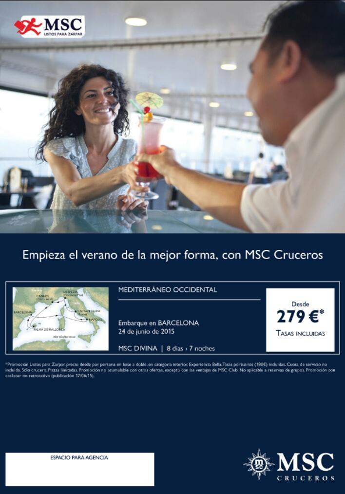 Elviajequedesea's tweet photo. Oferta Crucero Mediterraneo Occidental http://t.co/5ejrR3BRts