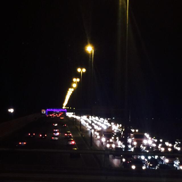 Going nowhere slowly. #Joburg #southafrica #traffic #lights