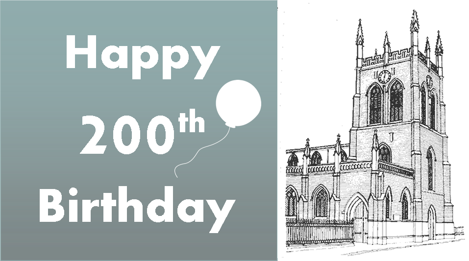 Join us this Sunday at St Michael's, 10am as we celebrate our Bicentenary #old #HappyBirthday