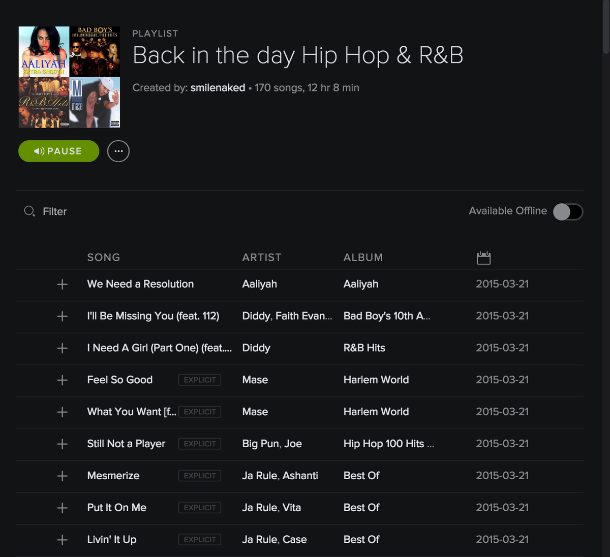 pixel_pusha's tweet image. Jammin' at work with @marieymlee to my old school playlist  🙌😎 Happy Thursday! open.spotify.com/user/smilenake…