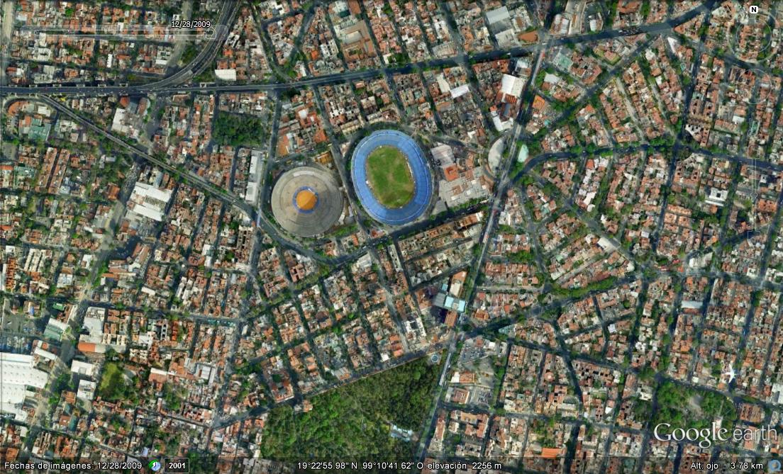 Estadio Azul Google Maps