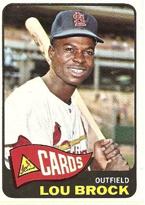 HAPPY BIRTHDAY! HOF Lou Brock \" THE ROCKET\" 3023 H, 938 SB, 1610 R, 2 Anillos de Serie Mundial, 6 All Star Game. 