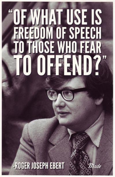 Happy Birthday Roger Ebert! You will be missed! I still crave your insight on current films. 