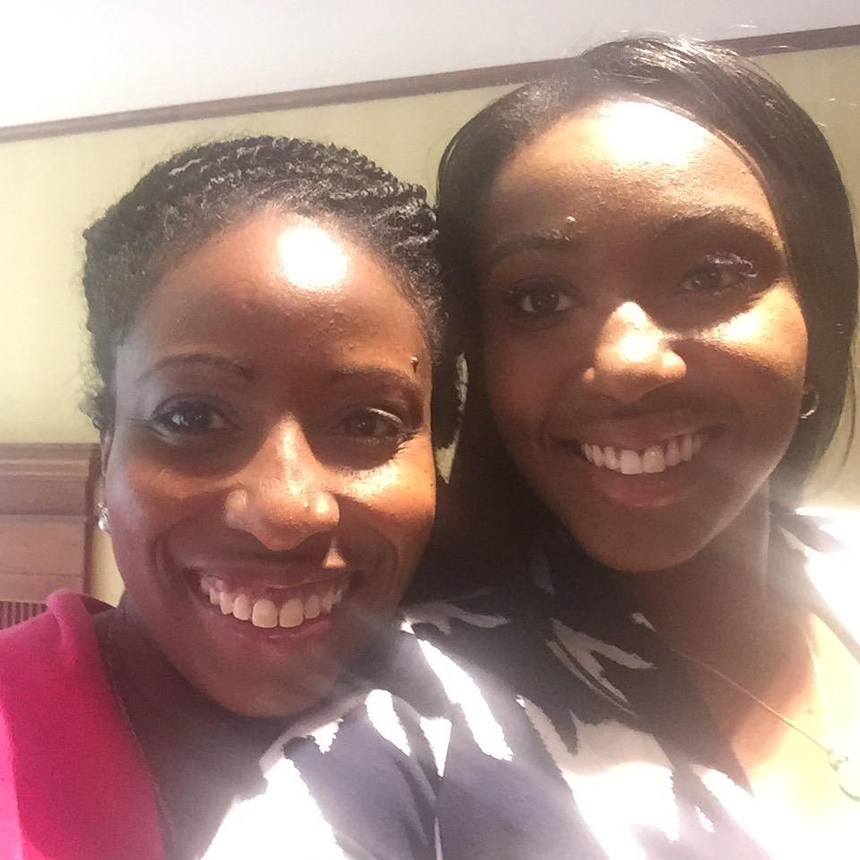 Greeting all of our wonderful guests at #uwde Annual Celebration! #truechange2015