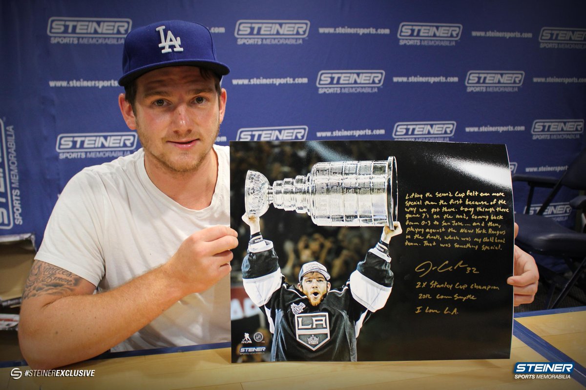 Welcome back to the Steiner Sports family, <a href="/JonathanQuick32/">Jonathan Quick</a>! #SteinerExclusive 

bit.ly/jquick32
